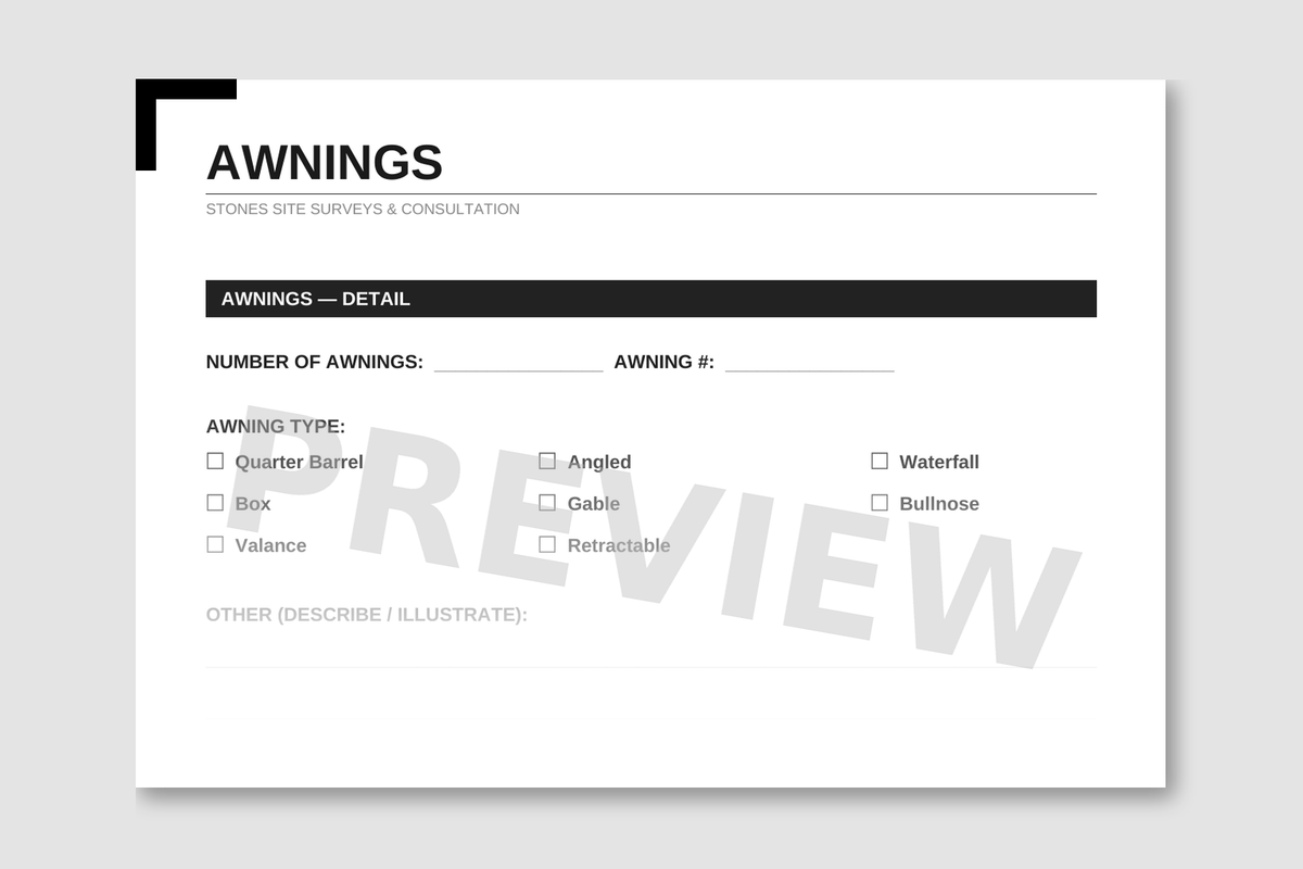 Awnings