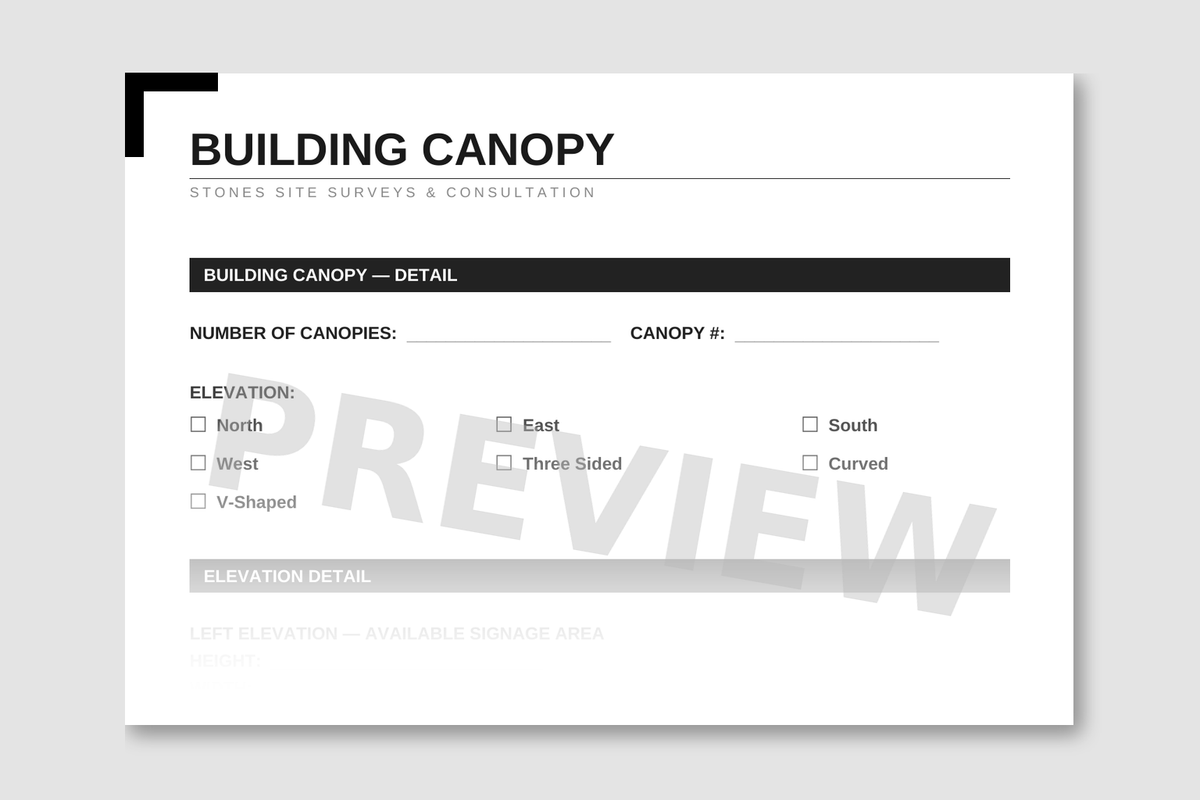 Building Canopy