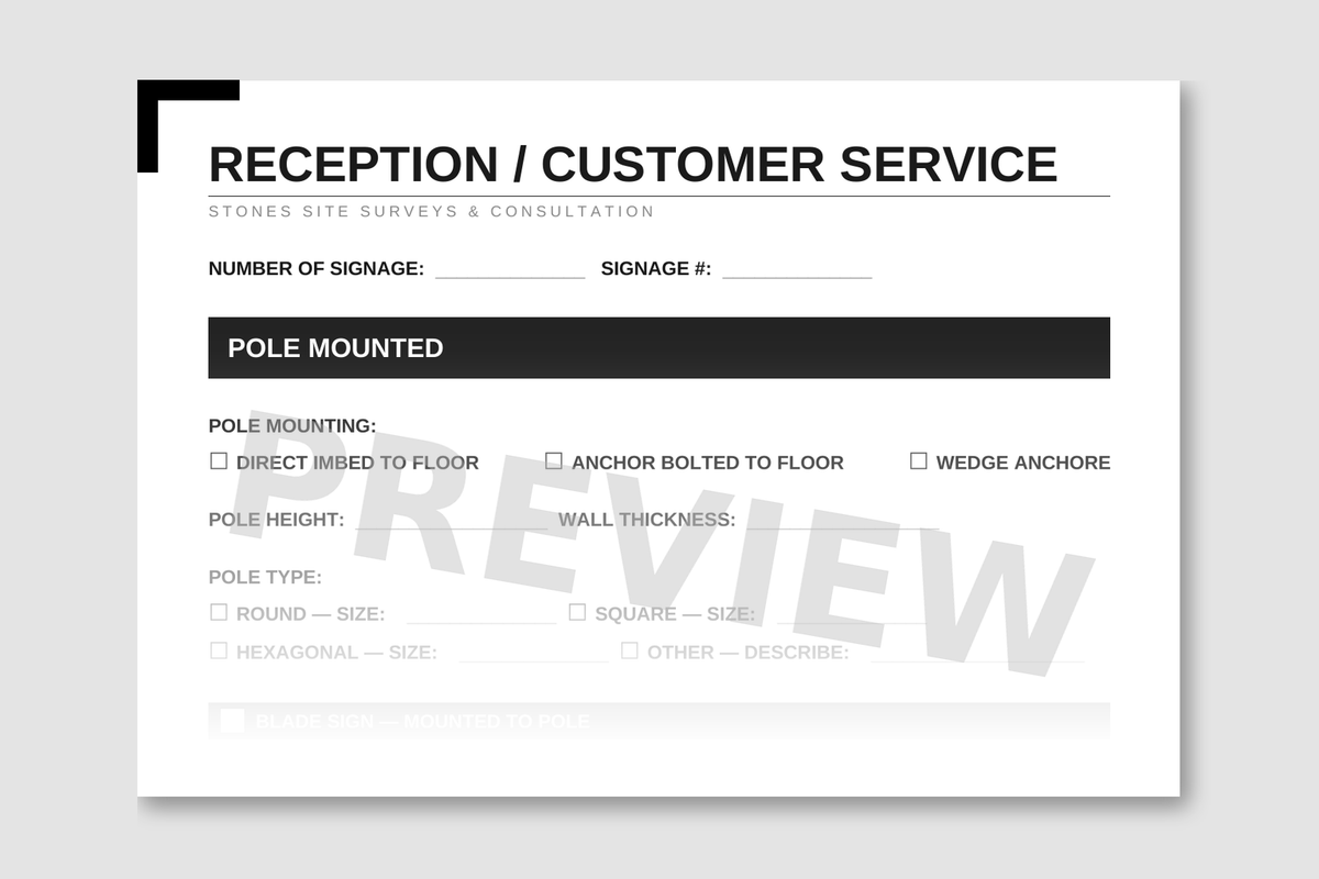 Reception/Customer Service