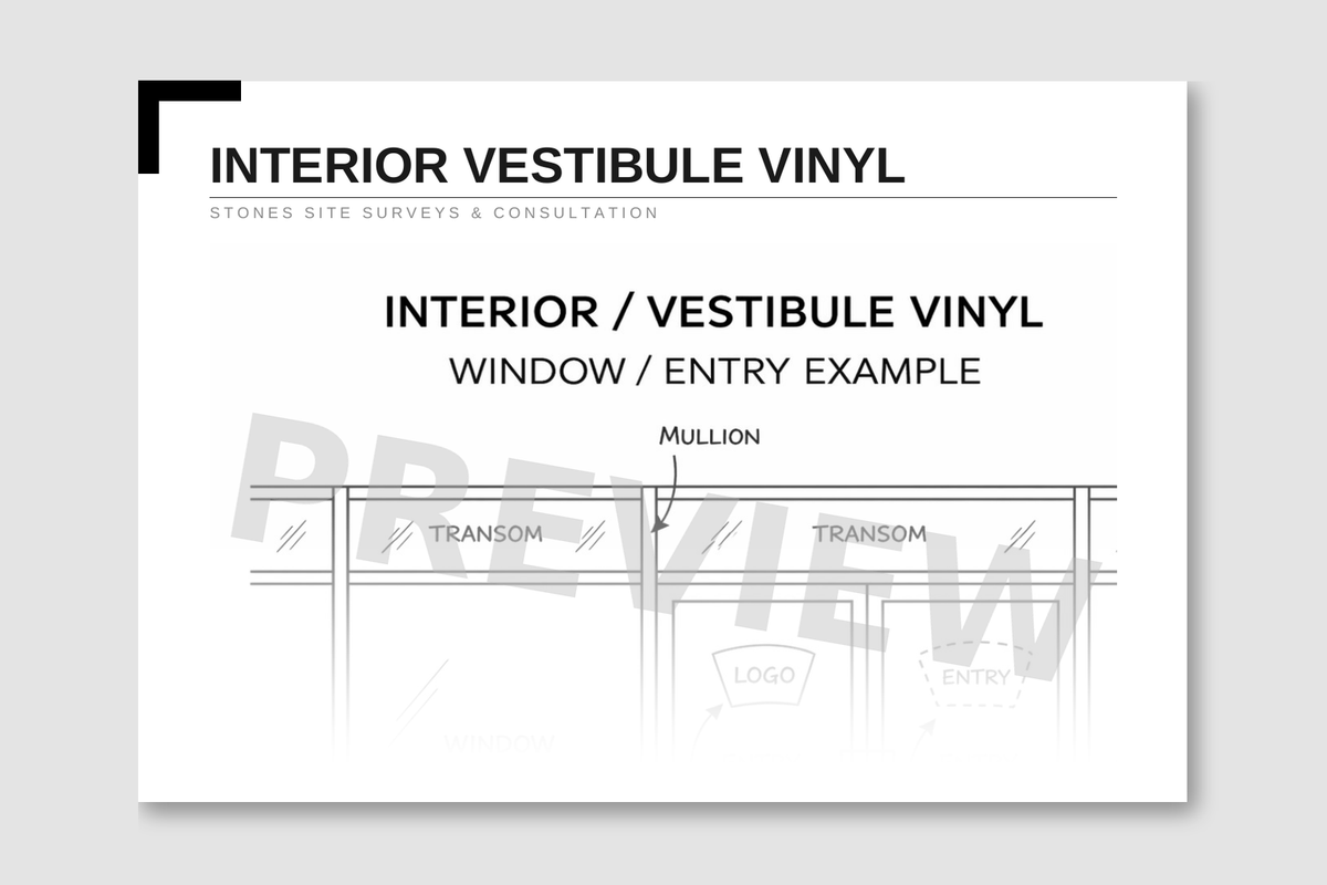 Interior Vestibule Area Vinyl